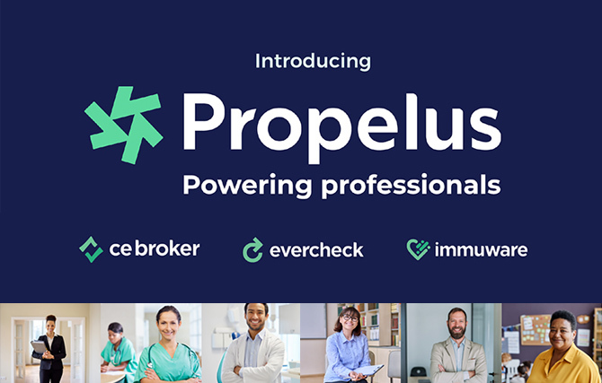 Introducing Propelus: Healthcare compliance leader unveils new company brand to focus on powering professionals  